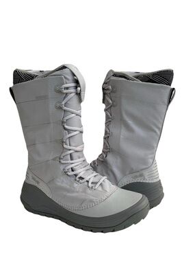 Teva Women's white Lace-Up High Shaft Winter Boots
